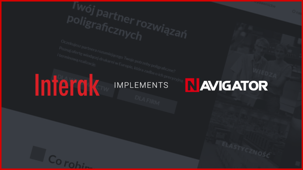 Interak Printing House Implements NAVIGATOR System