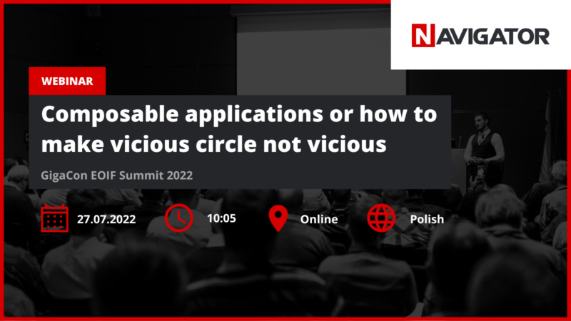 Composable applications or how to make vicious circle not vicious