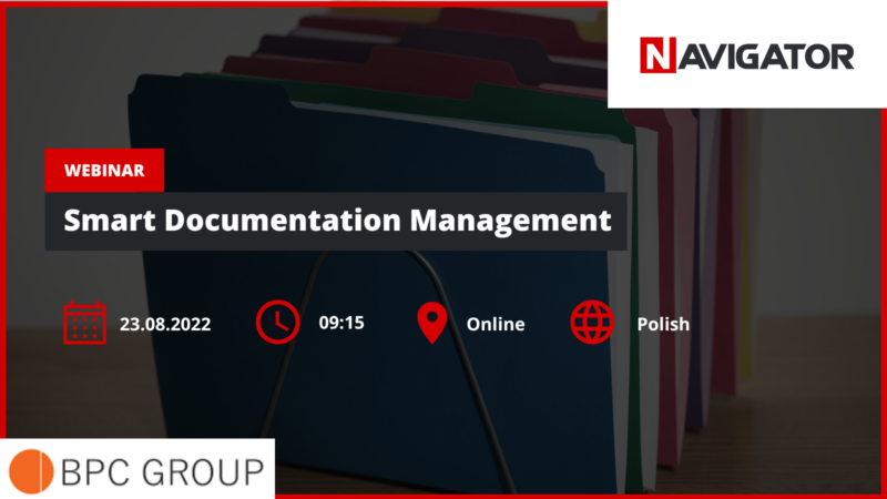 Smart documentation management NAVIGATOR