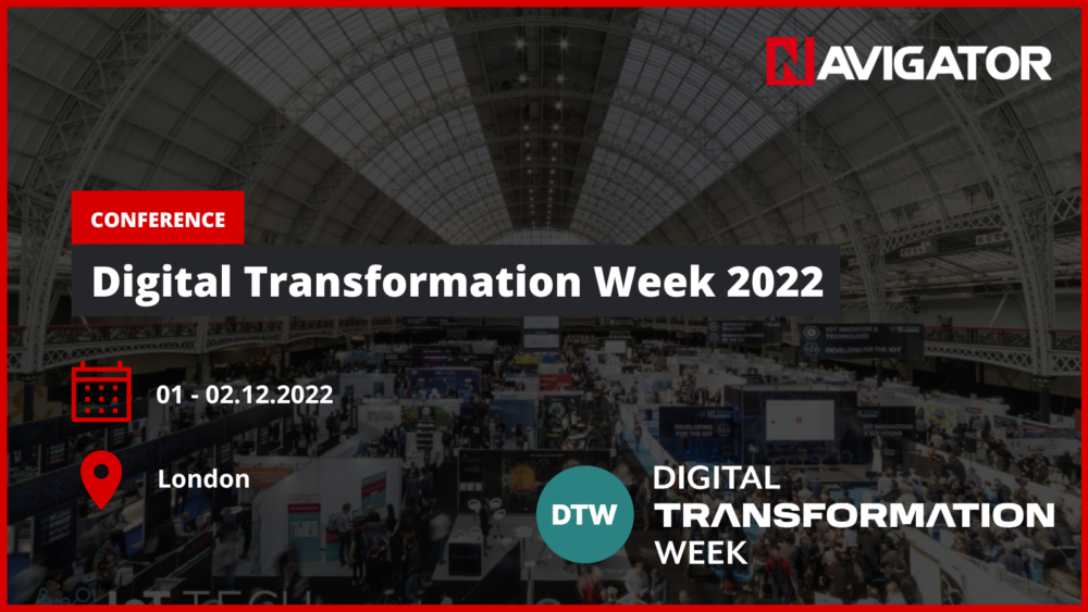 Digital Transformation Week 2022 conference NAVIGATOR