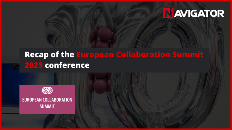 Recap of the European Collaboration Summit 2023 conference